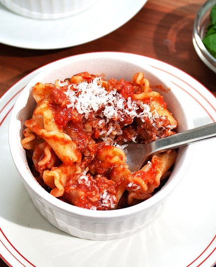 Sausage Ragu with Pasta