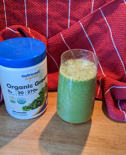 Green
Spinach & Kiwi Smoothie