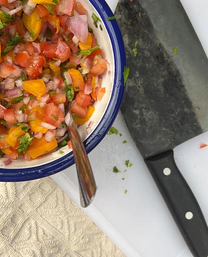 Pulled Chipotle Chicken with Peach and Jalapeño Salsa