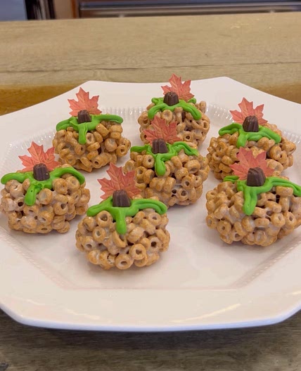 Pumpkin Krispy Treats