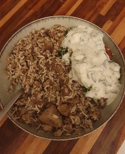 Spiced lamb pilao