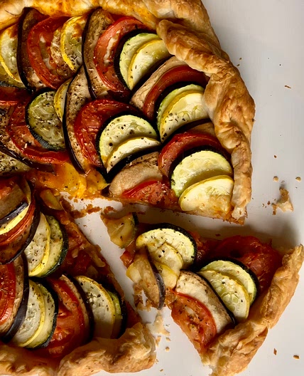 Fall Ratatouille Galette