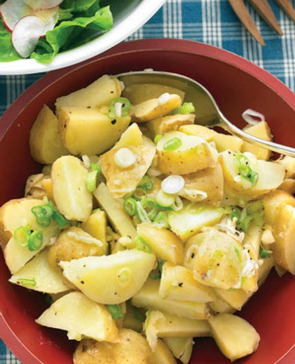 Tangy Potato Salad with Scallions