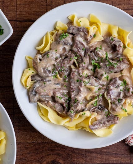 Beef Stroganoff