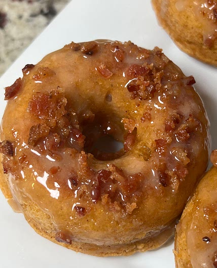 Bacon Maple Glazed Donuts 