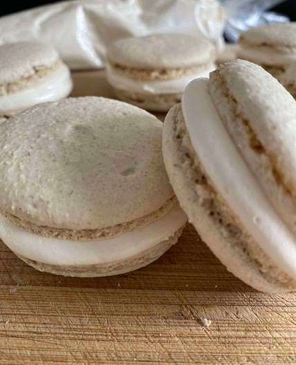WIC Approved Oatmeal Cream Pie Macaron