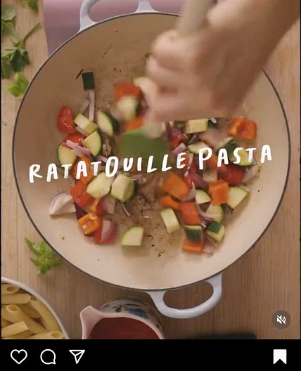 Ratatouille Pasta