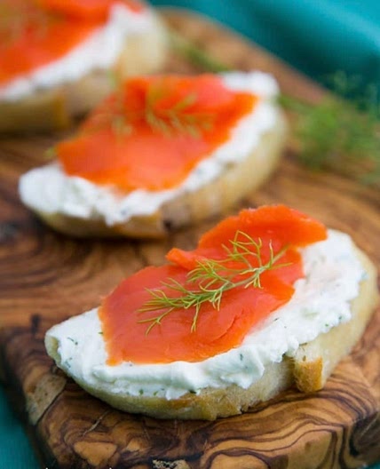 Salmon Sandwiches 
