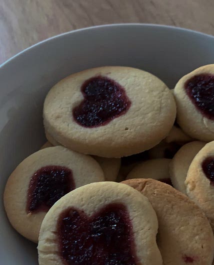 Pinterest jam cookies