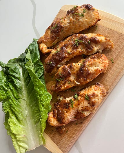 Lemon Pepper Garlic Parmesan Chicken Salad — Angiela Eats - Quick, Easy, & Delicious Recipes