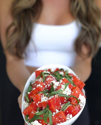 Refreshing WATERMELON salad 
