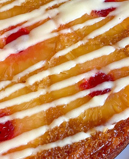 Pineapple upside down cake