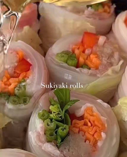 Rolled Sukiyaki