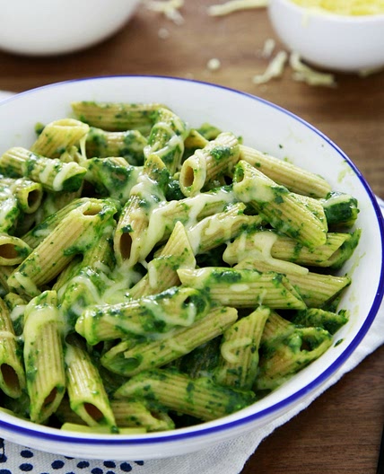 Chicken, Coriander, Avocado and Lime Pasta
