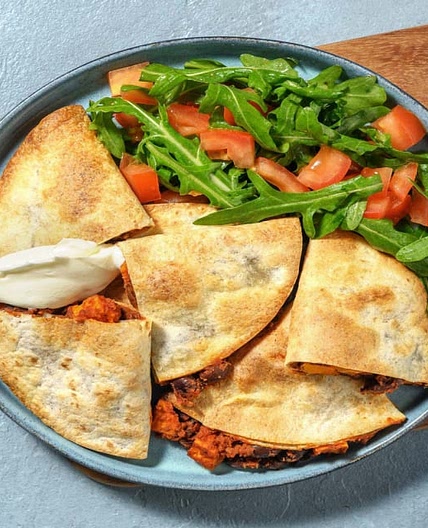Sweet Potato Quesadillas
