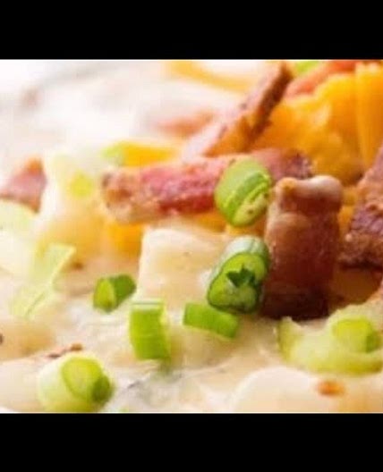 DELICIOUS! Loaded Potato Soup