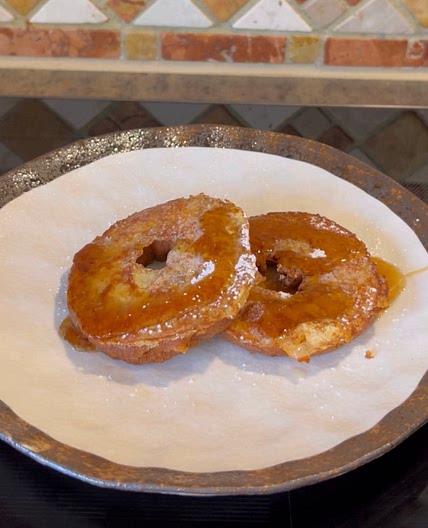 Pumpkin Cider Donut French Toast