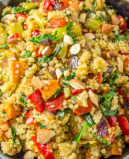 Vegetable Stuffing with Quinoa