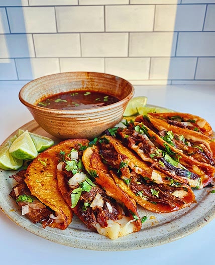 Short-Rib Birria Tacos