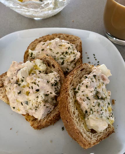 Tuna Salad Toasts