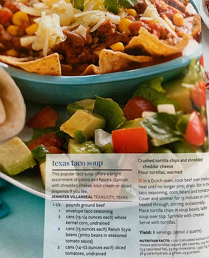 Texas Taco Soup