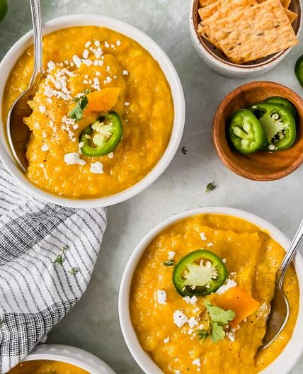 Spicy Butternut Squash Soup Recipe