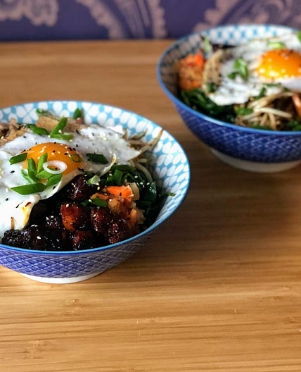 Sticky Pork Bibimbap
