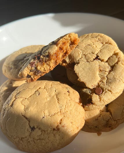 Heath Chocolate Chip Cookies