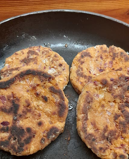 Chickpea burgers