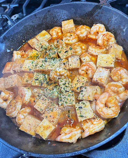 Gochujang Shrimp and Tofu — Angiela Eats - Quick, Easy, & Delicious Recipes