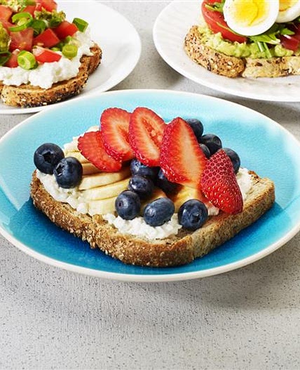 Healthy Fruity Mix Toast Topper Recipe
