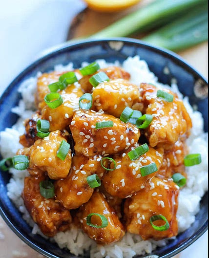 Orange chicken
