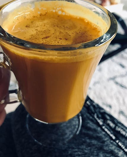 Turmeric latte