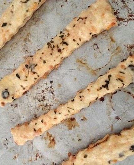 Feta Olive Cheese Straws