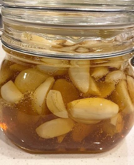Fermented Honey Garlic