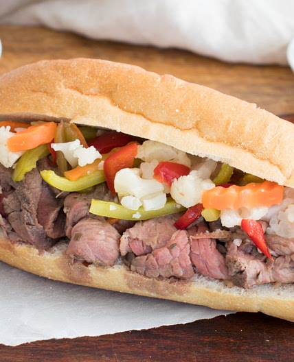 Chicago Italian Beef Sandwiches