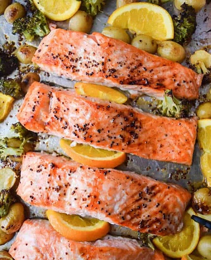 Sticky Maple Salmon