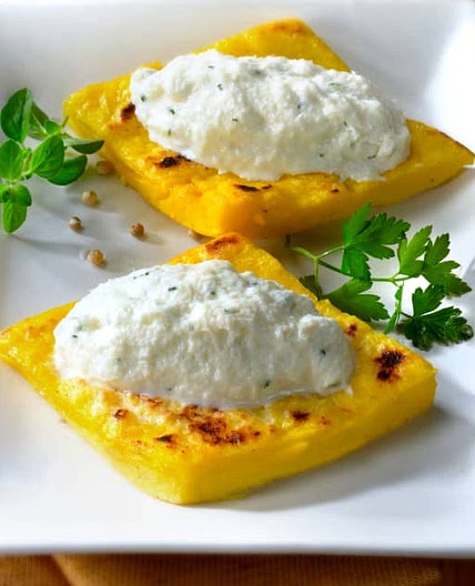 Baccalà alla veneziana con polenta