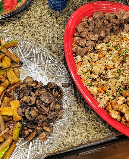 Crews' Homemade Hibachi