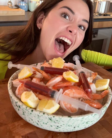 Spooky Shrimp Cocktail — ELENA BESSER