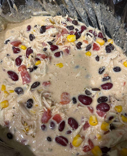 Cream Cheese Chicken Chili