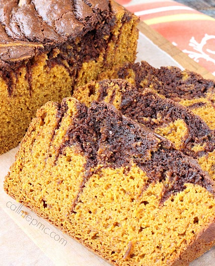 Marbled Pumpkin Chocolate Bread