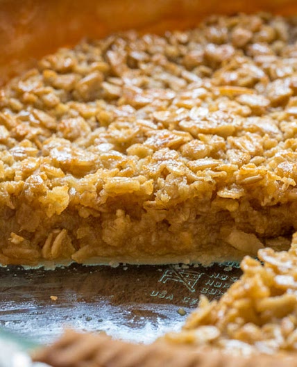 Classic Amish Oatmeal Pie -