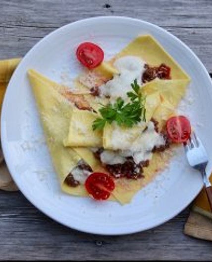 Öppen lasagne