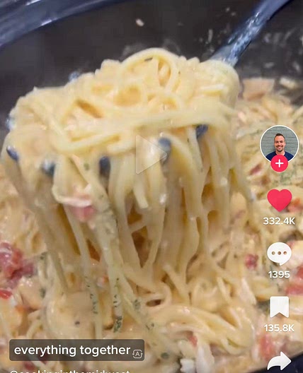 Chicken spaghetti crockpot addition 