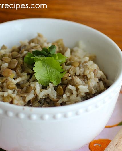 Rice with Coconut and Lentils (Arroz con Coco y Lentejas)