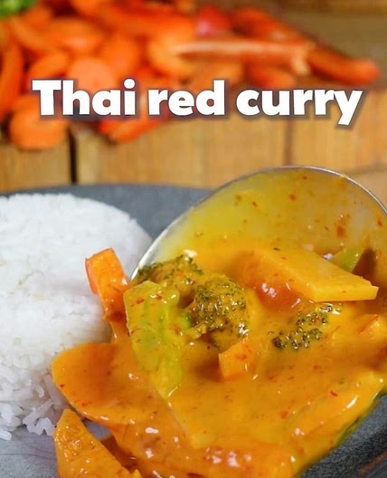 THAI RED CURRY 🍛