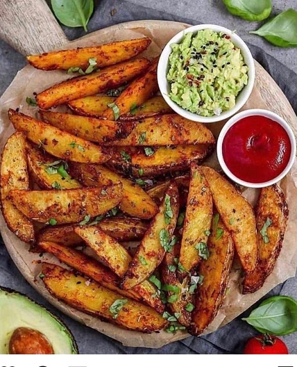 Homemade Potato wedges