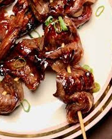 Hawaiian Beef Teriyaki Kebabs with Pineapple