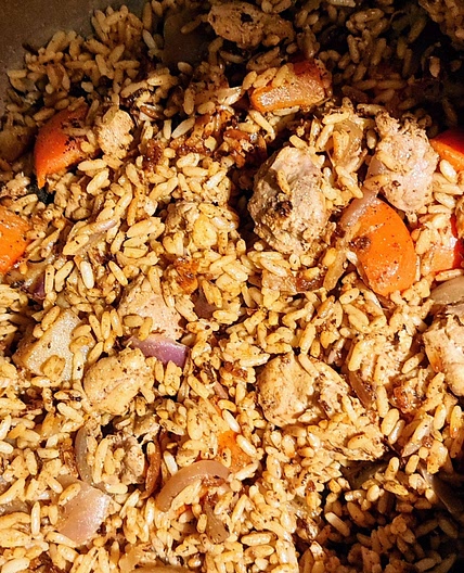 Chicken Biryani Fried Rice